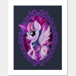 My Little Pony Twilight Sparkle Mirror Frame Posters and Art